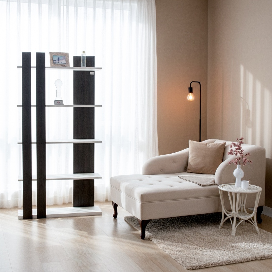 Modern open display bookshelf, Product Content – FHRK00097