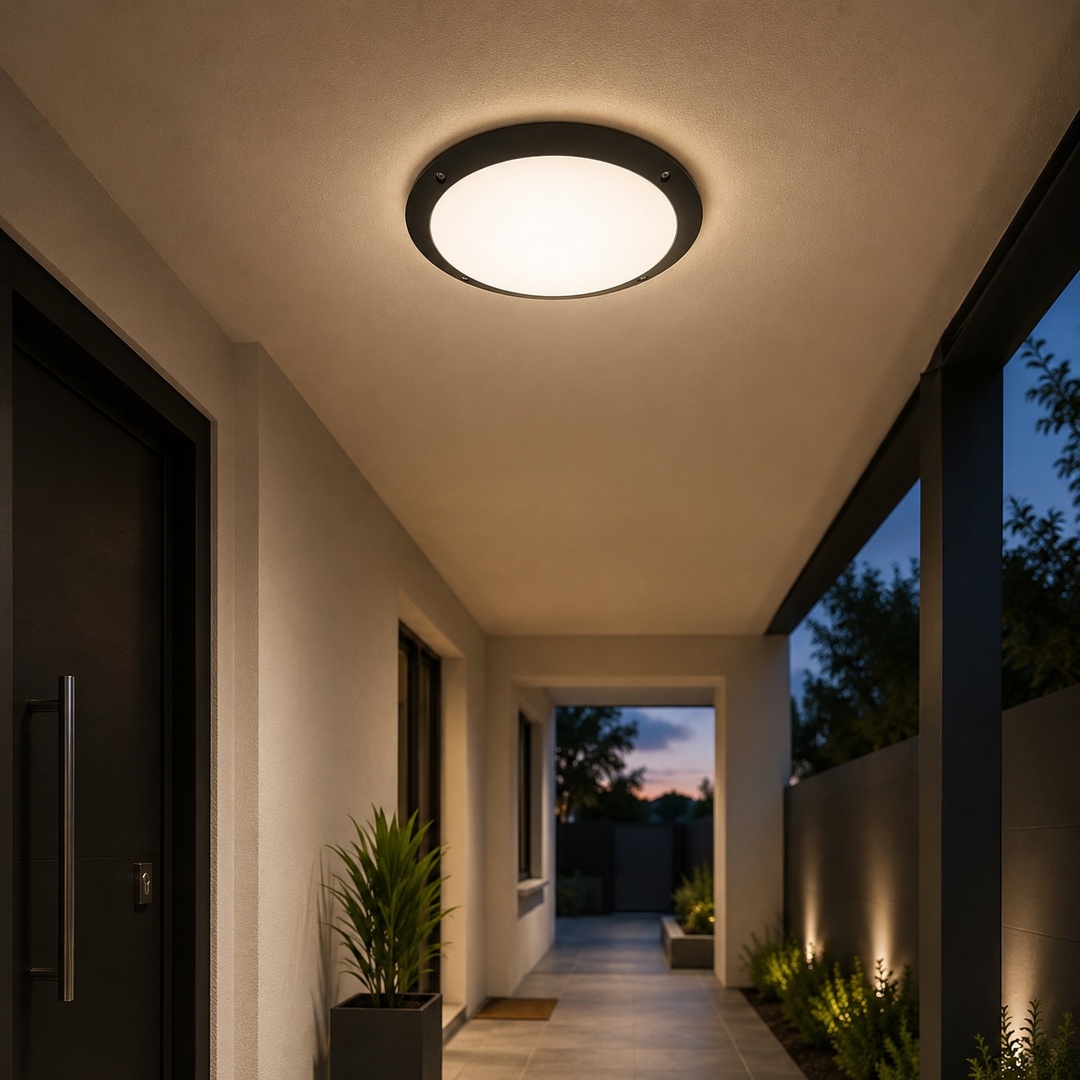 Fumagalli 18W Ceiling / Wall Bulkhead Light Product Code: 1R3.000.AY