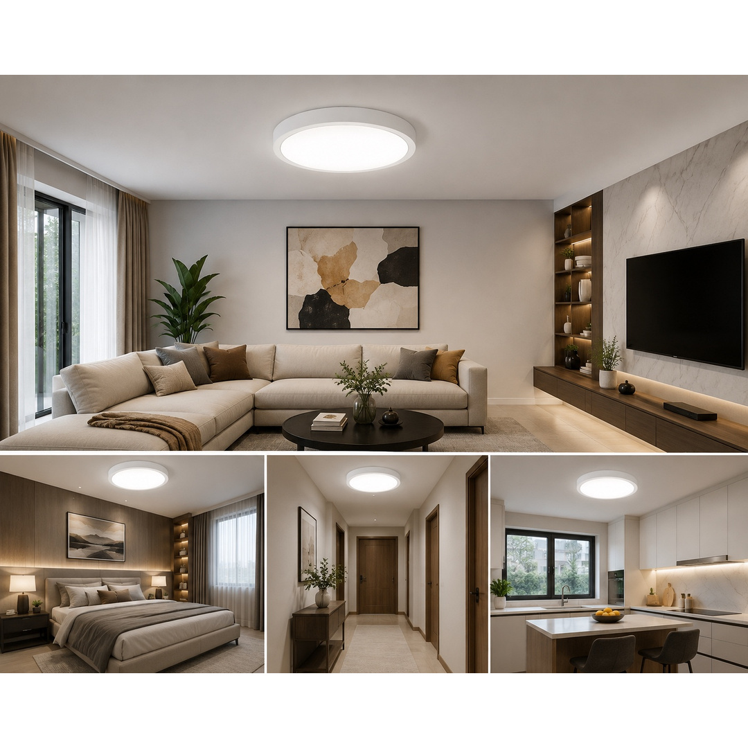 LED Surface Mounted Panel Light  Product Code : RL-2684-18W CCT