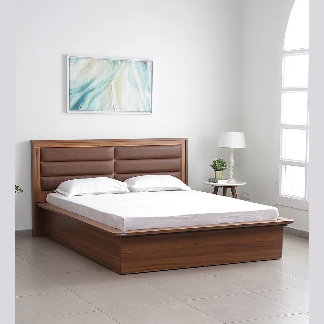 Kosmo Cooper Platform Queen Size Bed